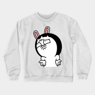 KakaoTalk Friend - The Hard Life by Hozo (Shrug) Crewneck Sweatshirt